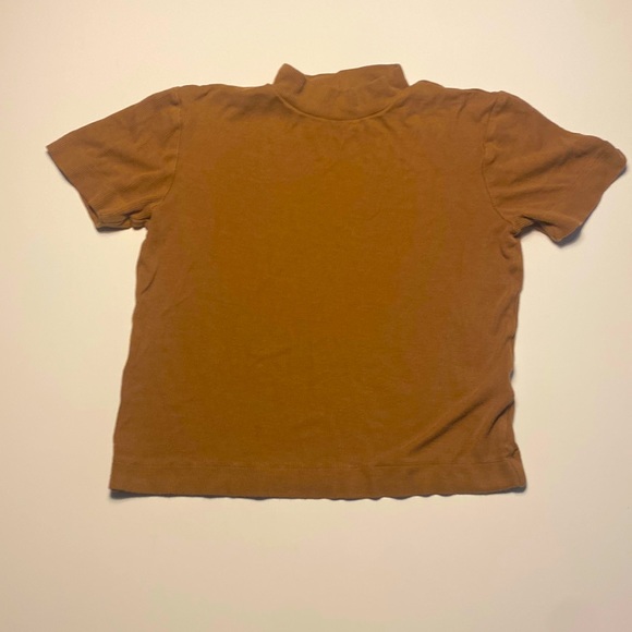Chocolate stretchy t shirt. Size small - Picture 1 of 3
